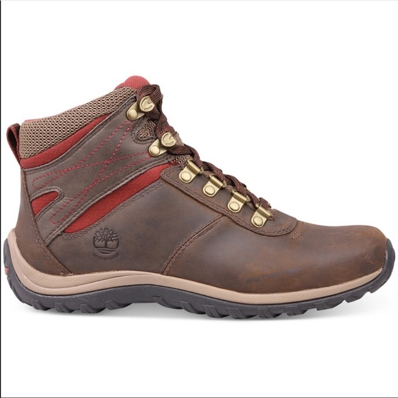 Timberland Waterproof Brown Leather Hiking Boot - Picture 2 of 5